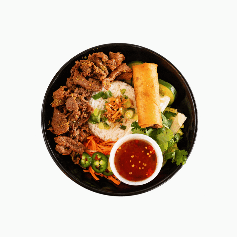 V2. Grilled Beef Rice Bowl