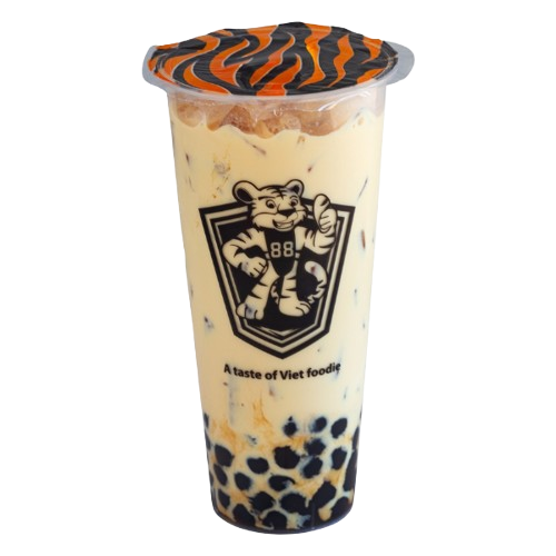 T18. Olong Milk Tea With Boba