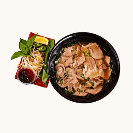 P1. Beef Noodle Soup With Rare Steak